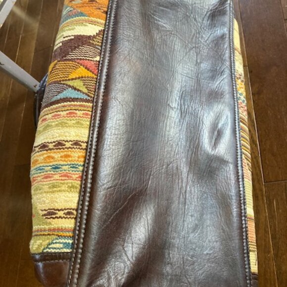 Kilim Leather Duffle Bag - Picture 11 of 11